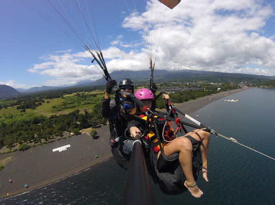 Parapente Pucon-普孔必去景点