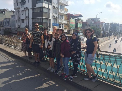 Hanoi City Backpackers Hostel-浴室