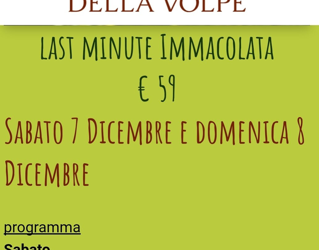 Al Rifugio della Volpe主图