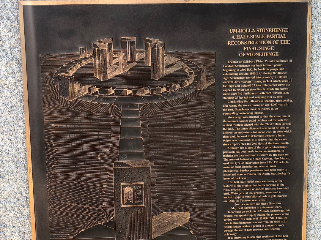 Stonehenge at Missouri S&T-罗拉必去景点