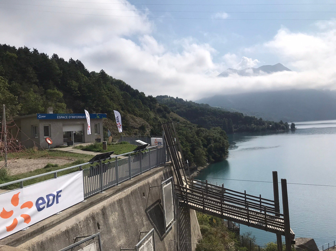 Belvedere du barrage du Sautet景点图片