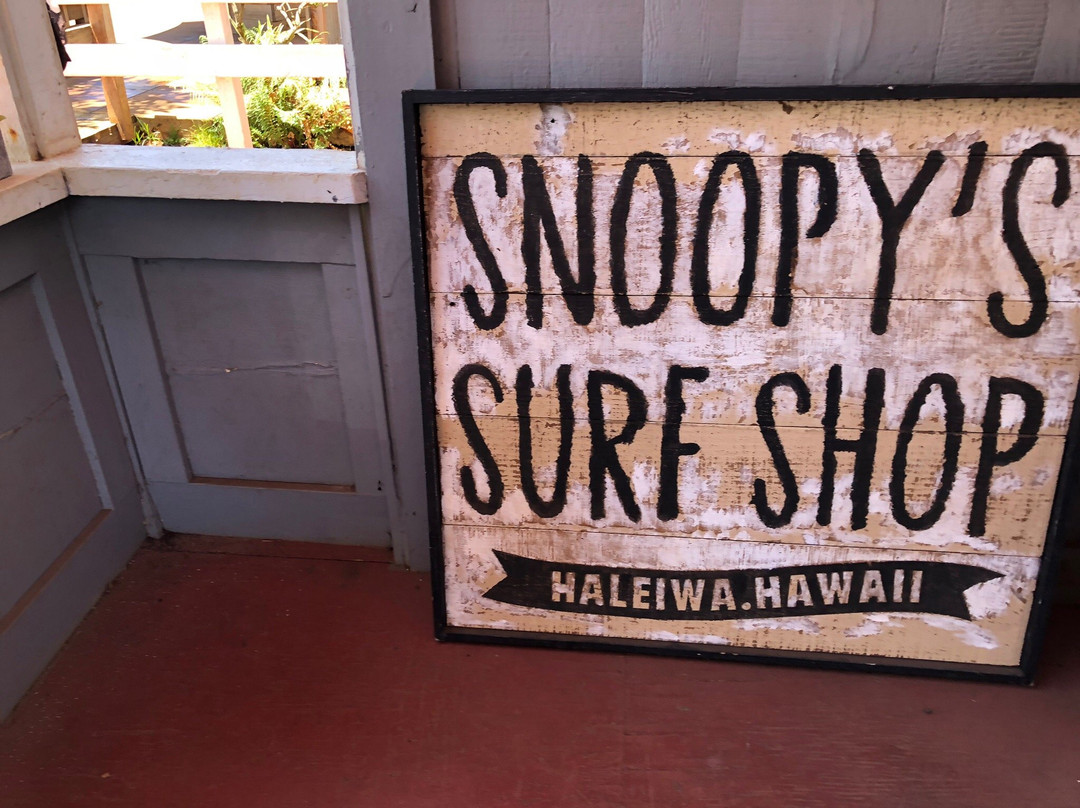 Snoopy’s Surf Shop-哈雷瓦必去景点