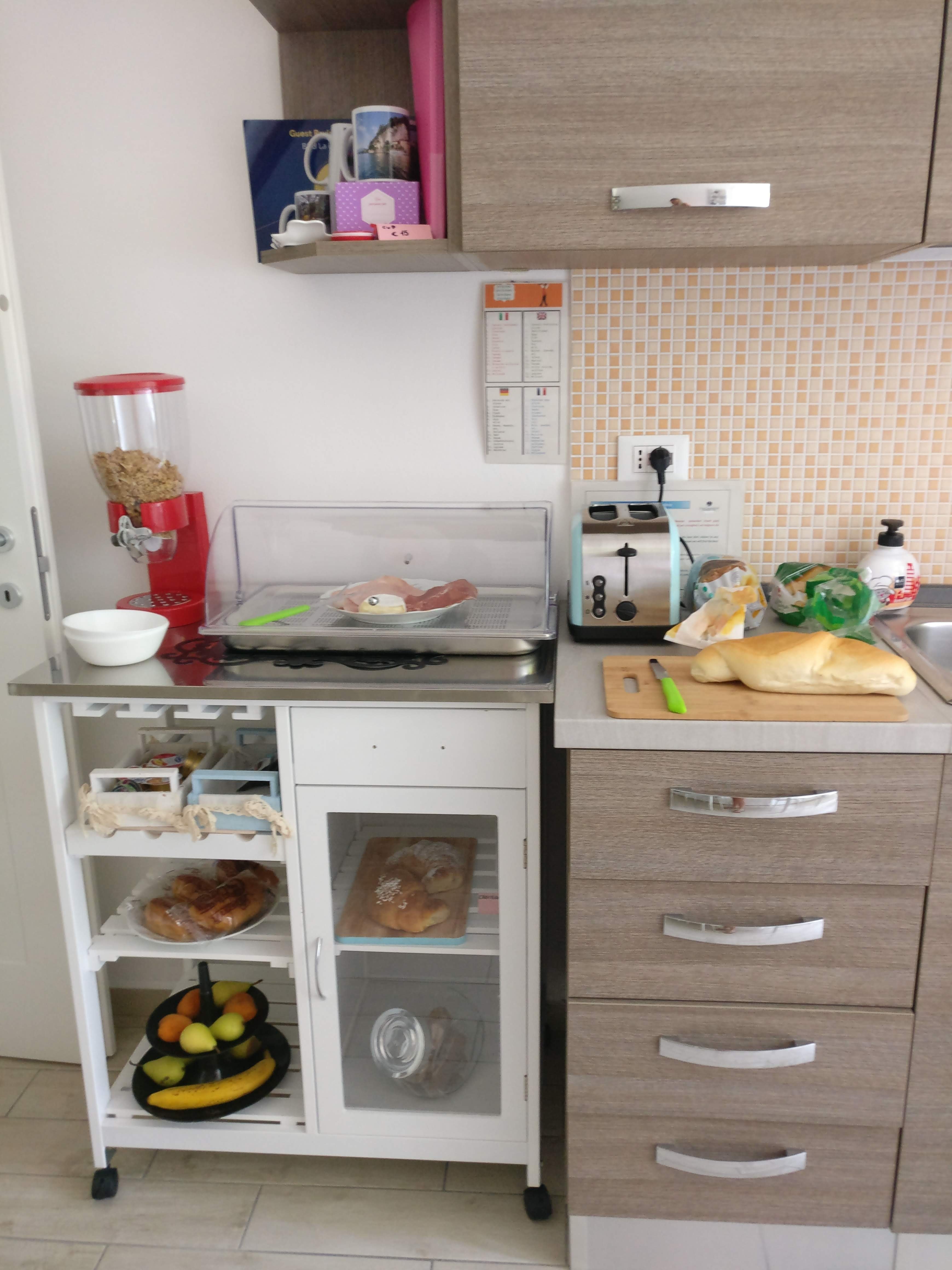 B&B La Rosa del Lago-餐饮