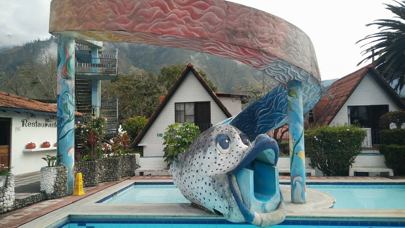 Hosteria Casa Giralda-泳池