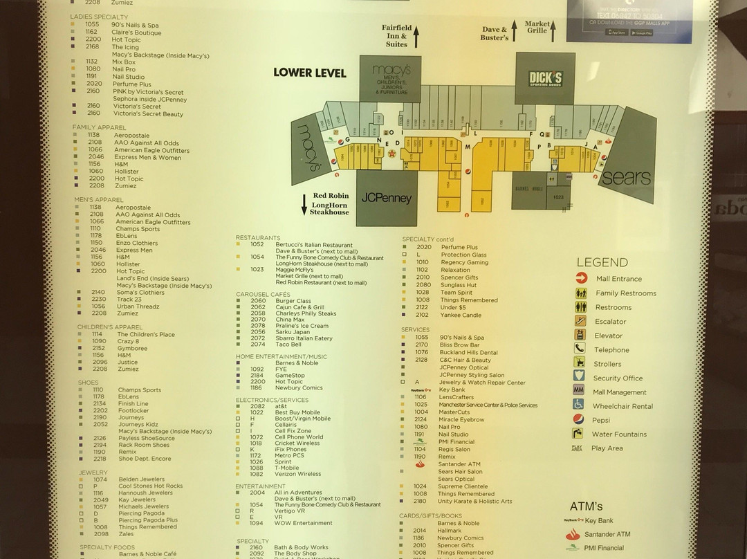 The Shoppes at Buckland Hills-曼彻斯特必去景点