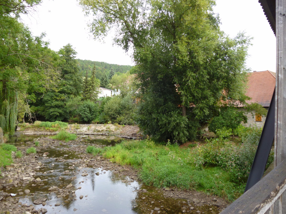 Überdachte Holzbrücke über die Ilm-Buchfart必去景点