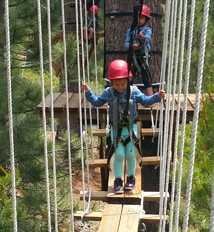 Palisades Tahoe Ropes Course-奥林匹克谷必去景点