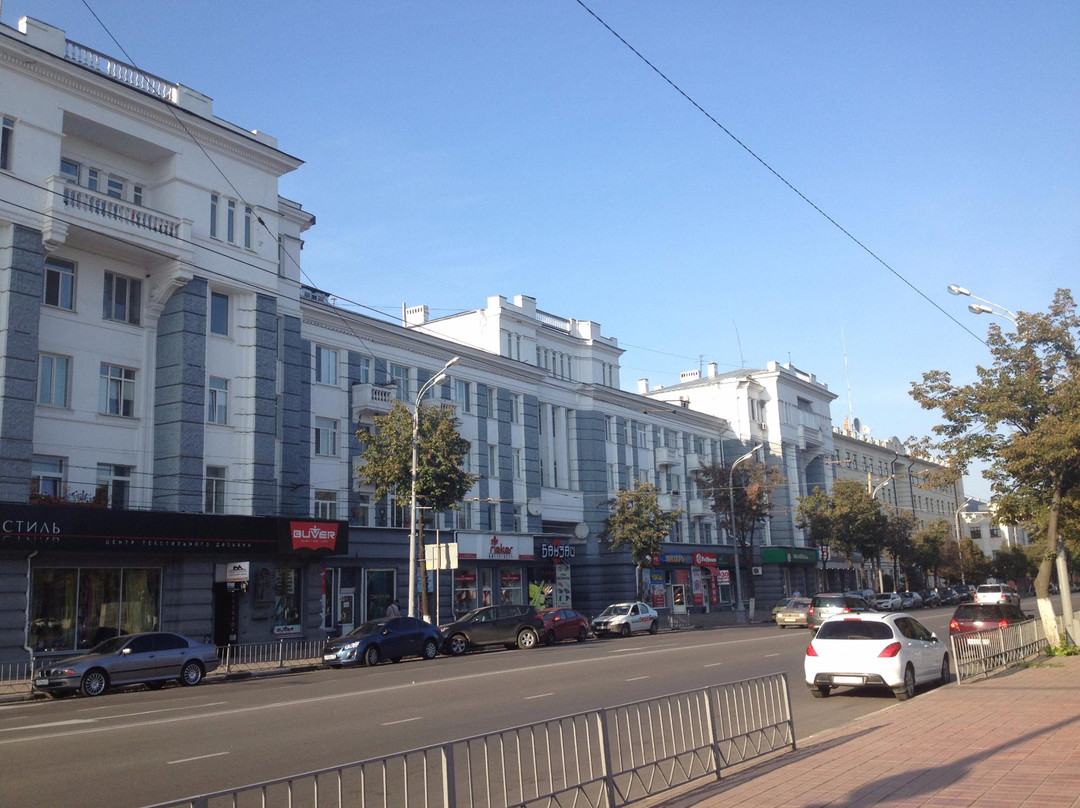 The Building With Red Banner Installed in 1943-Oryol必去景点