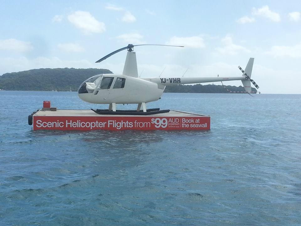 Vanuatu Helicopters-维拉港必去景点
