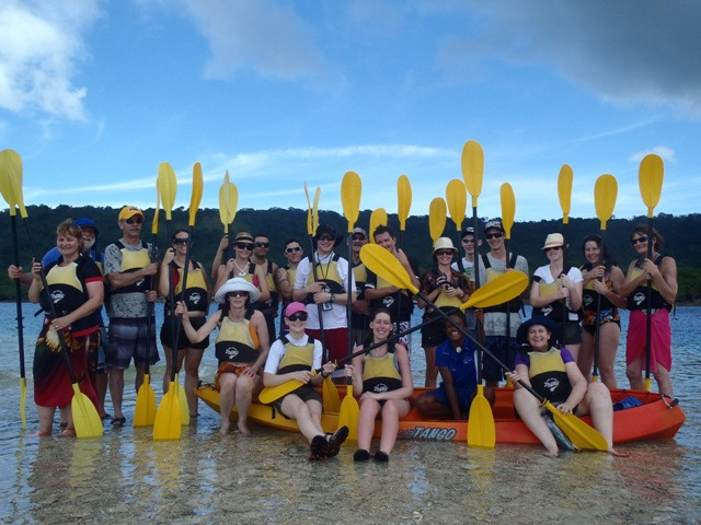 Kayaking Vanuatu-维拉港必去景点