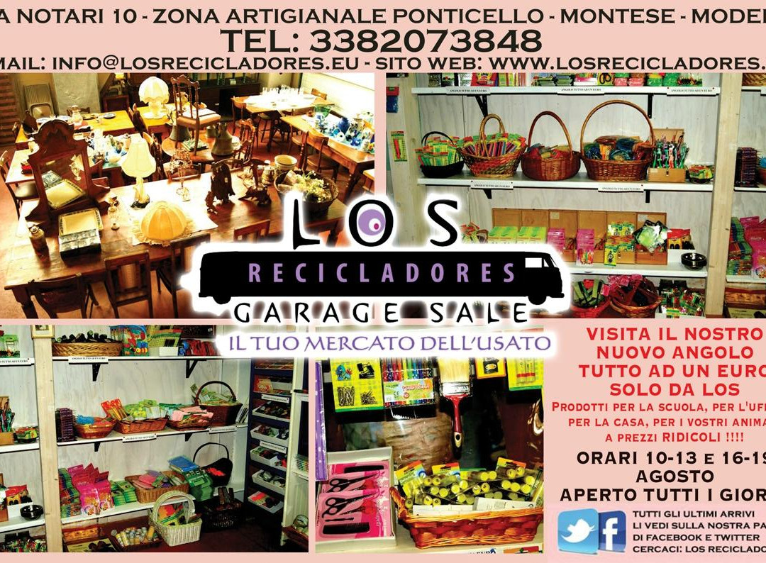 Los Recicladores Mercatino dell'Usato-Montese必去景点