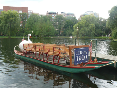Swan Boats-波士顿必去景点