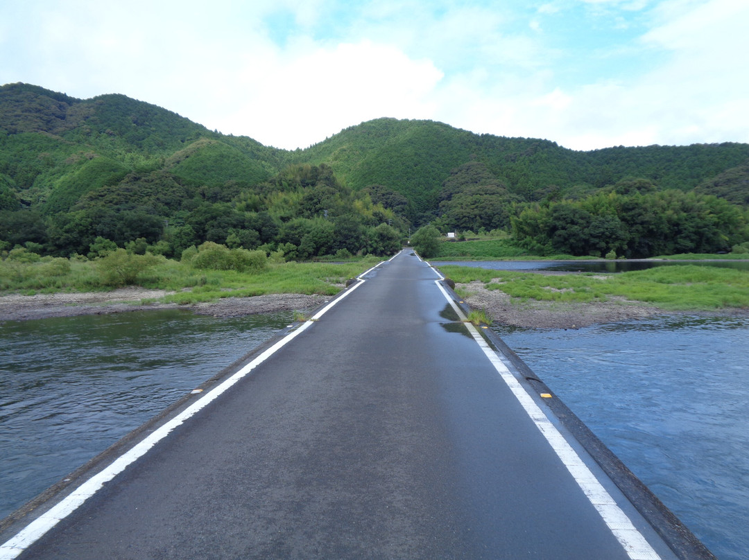 佐田沉下橋-四万十市必去景点