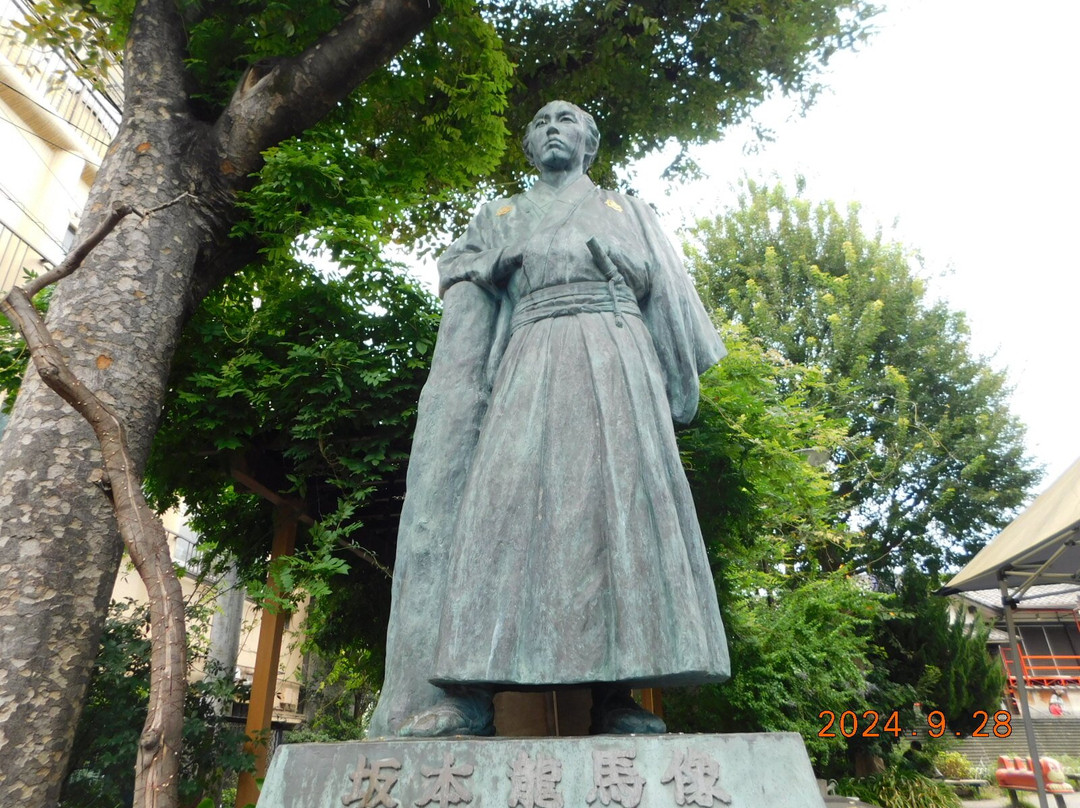 Statue of Sakamoto Ryoma-品川区必去景点