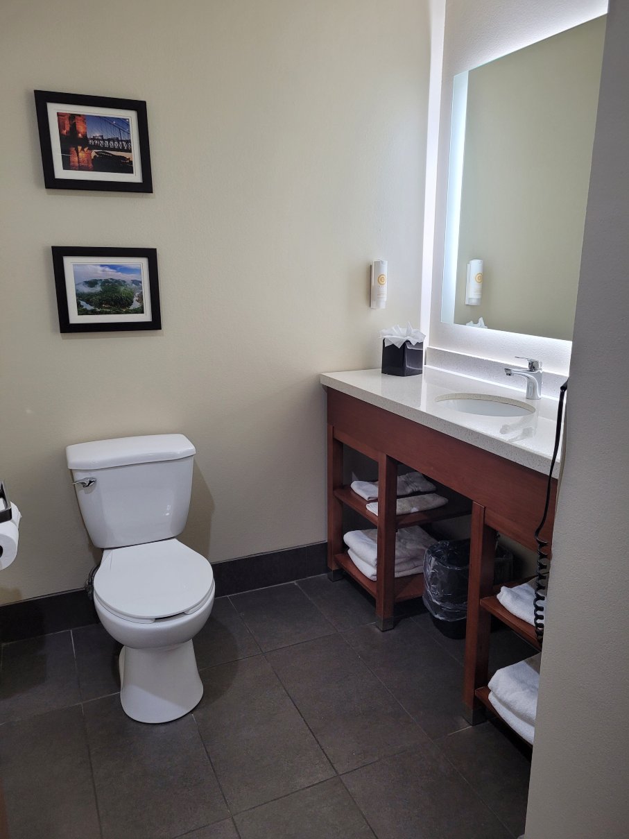 舒适套房酒店-浴室