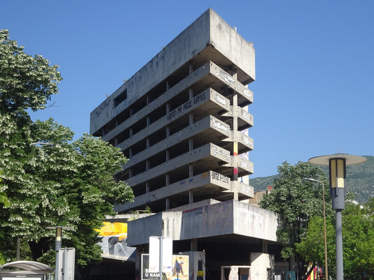 Abandoned Building-莫斯塔尔必去景点