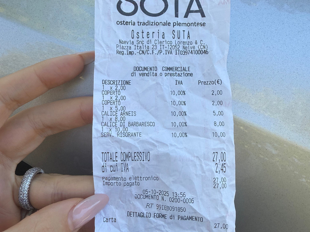 Osteria Suta
