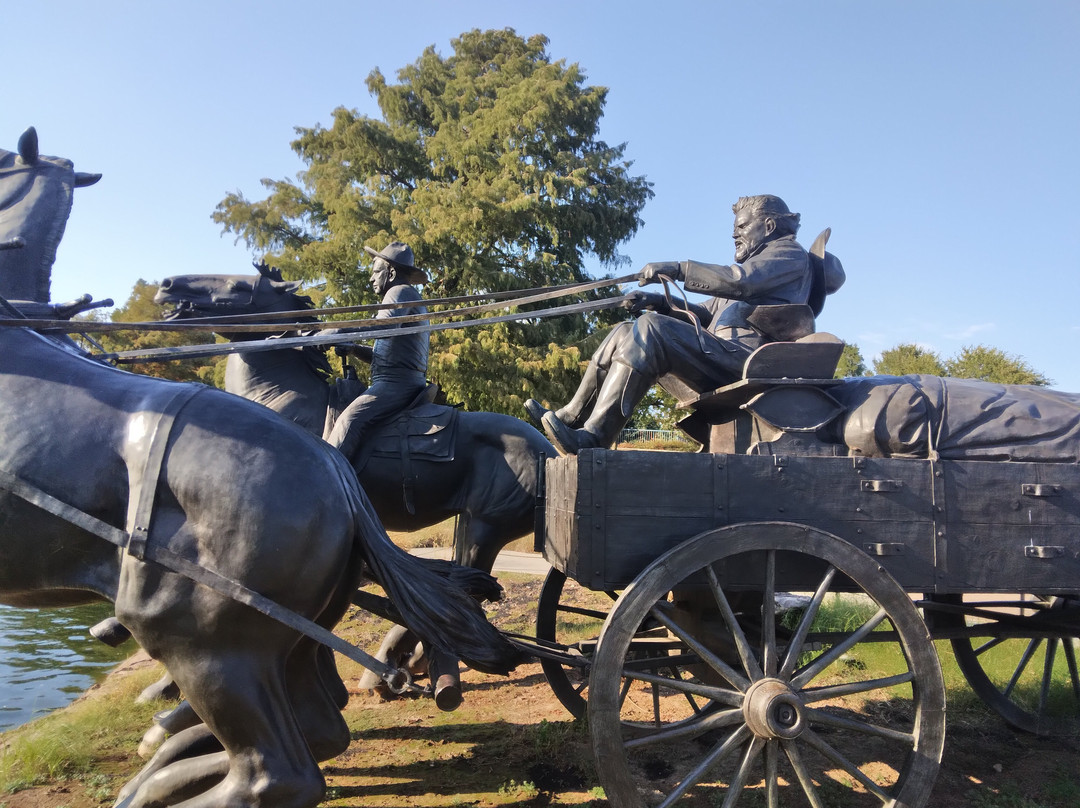 Centennial Land Run Monument-俄克拉何马城必去景点