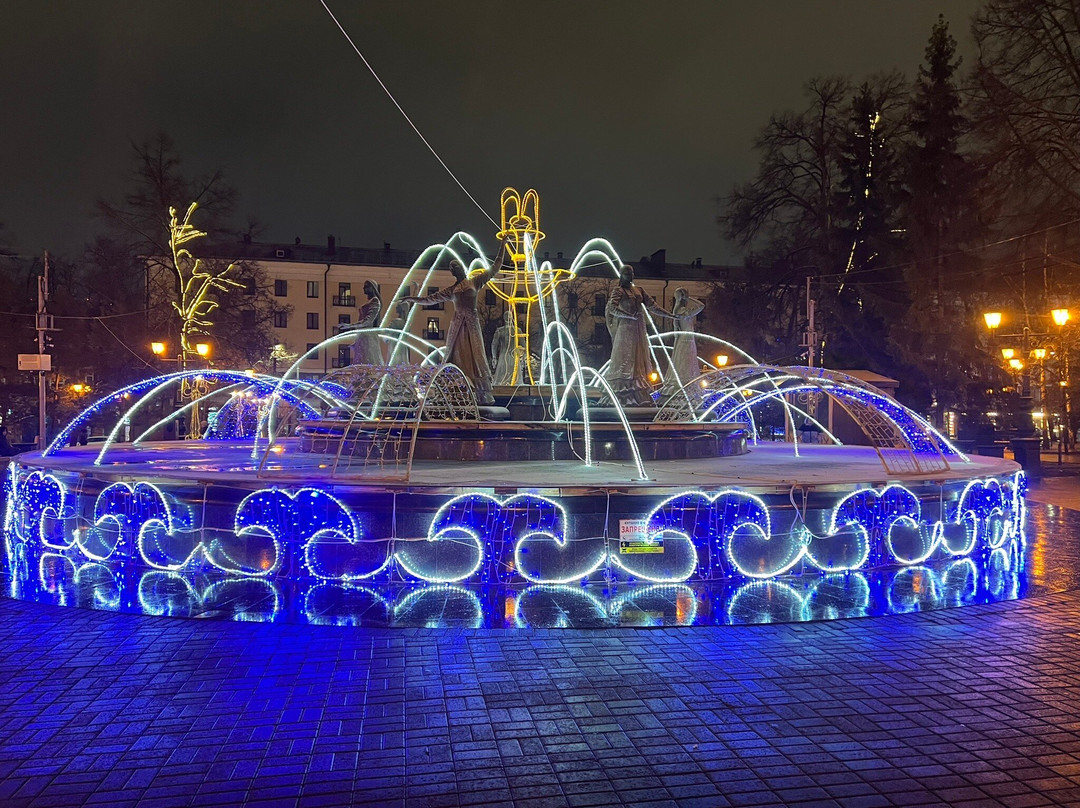 Fountain Seven Girls-乌法必去景点