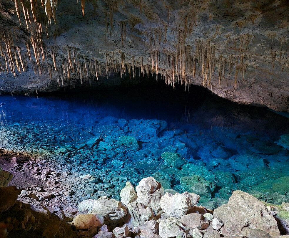 Gruta do Lago Azul-博尼图必去景点