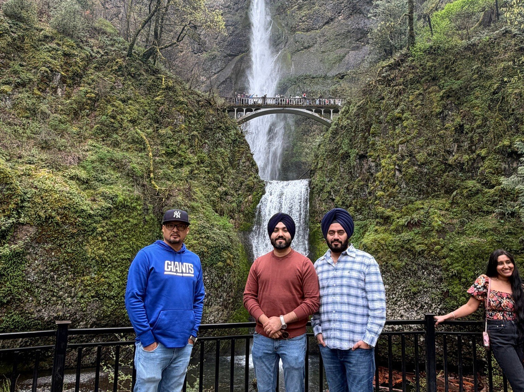 摩特诺玛瀑布-Bridal Veil必去景点