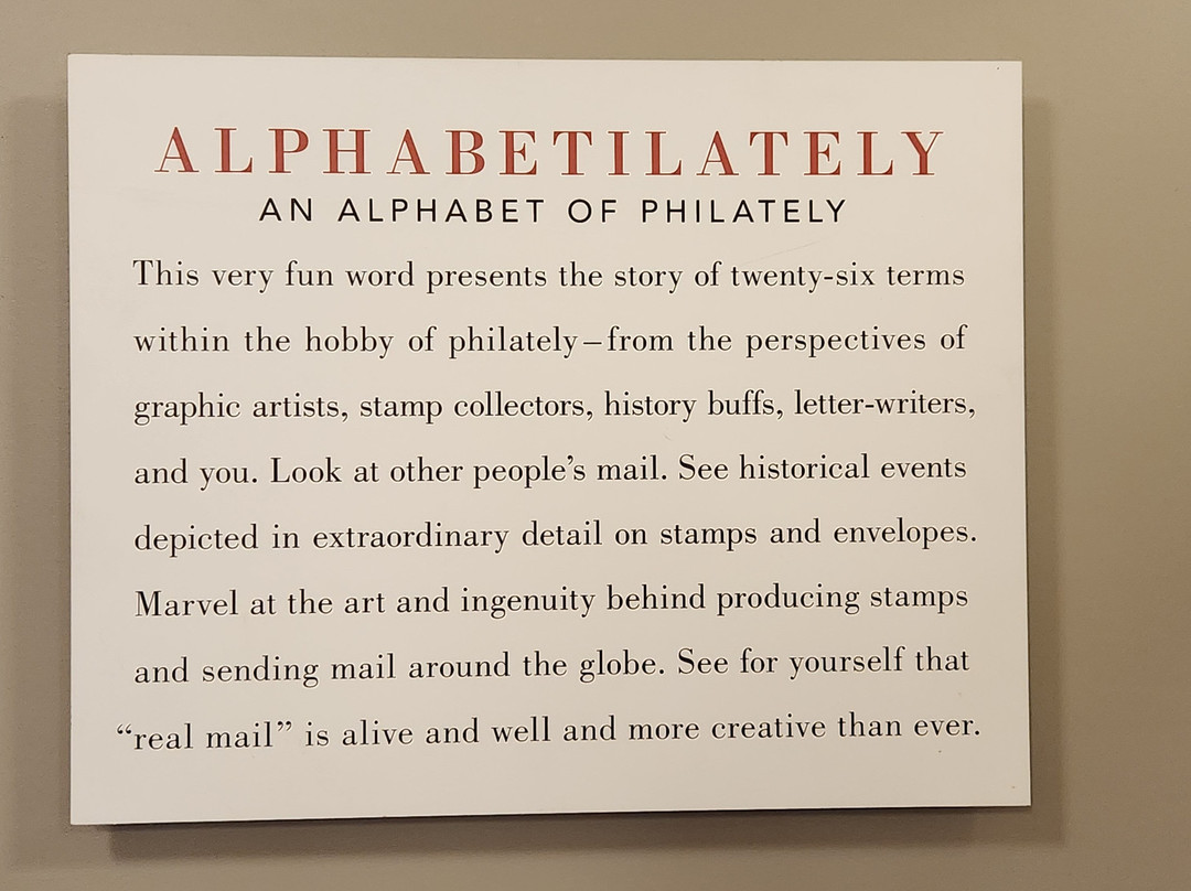 American Philatelic Center-Bellefonte必去景点