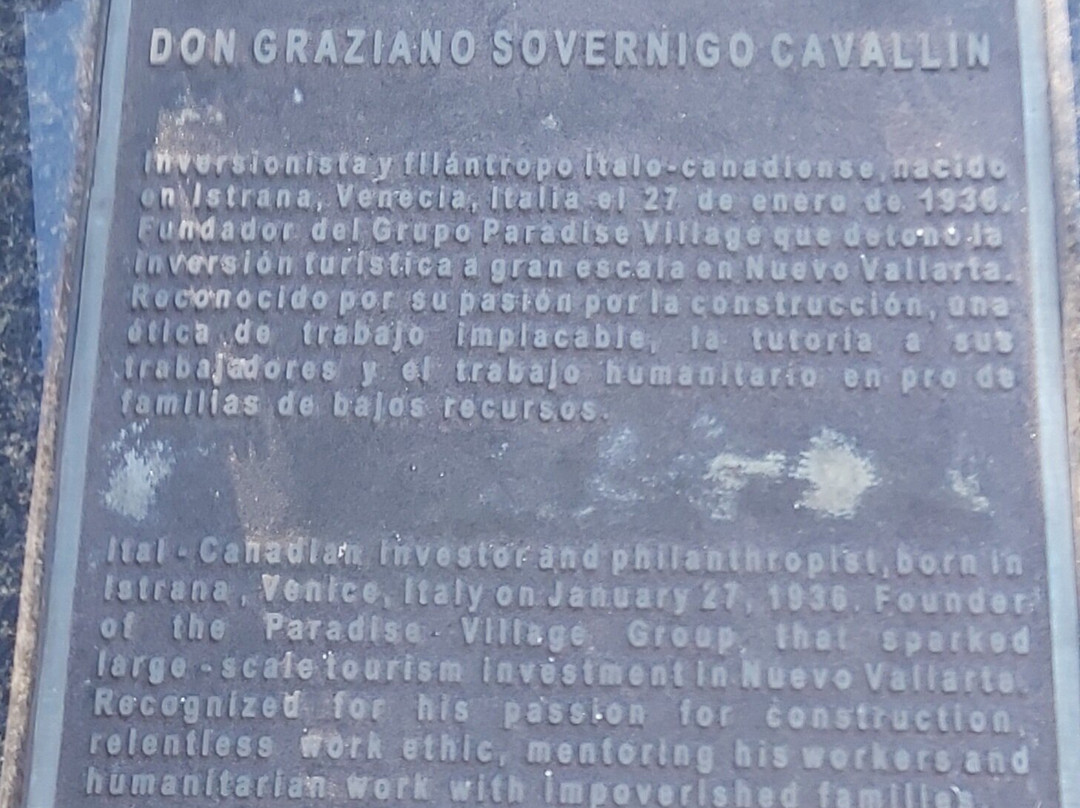Estatua Graziano Soveringo Cavallin景点图片