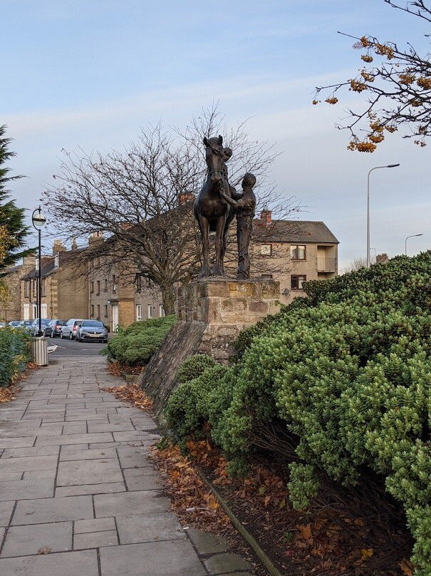 Man, Boy and Horse at Loanhead