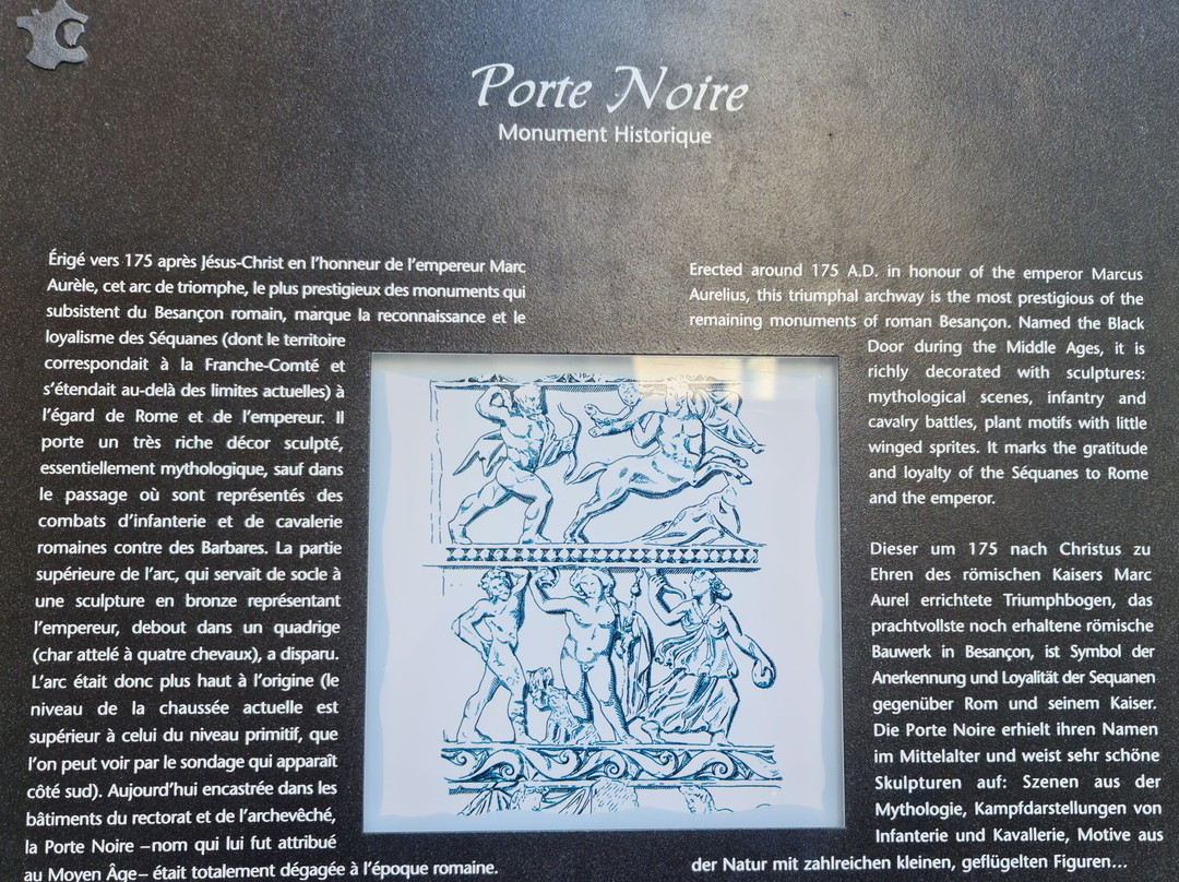 Porte Noire-贝桑松必去景点