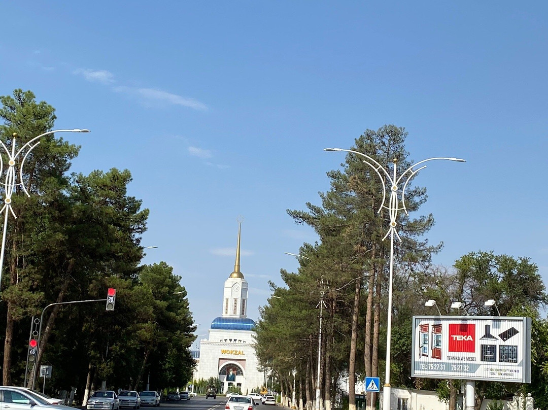 Ashgabat Train Station-阿什哈巴德必去景点