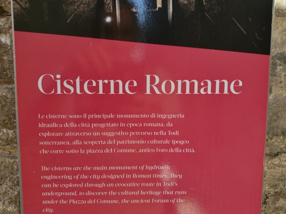 Le Cisterne Romane Sotto di Piazza del Popolo-托迪必去景点