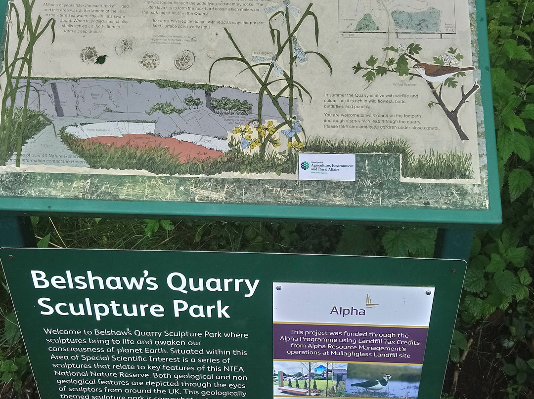 Belshaws Quarry Sculpture Park景点图片