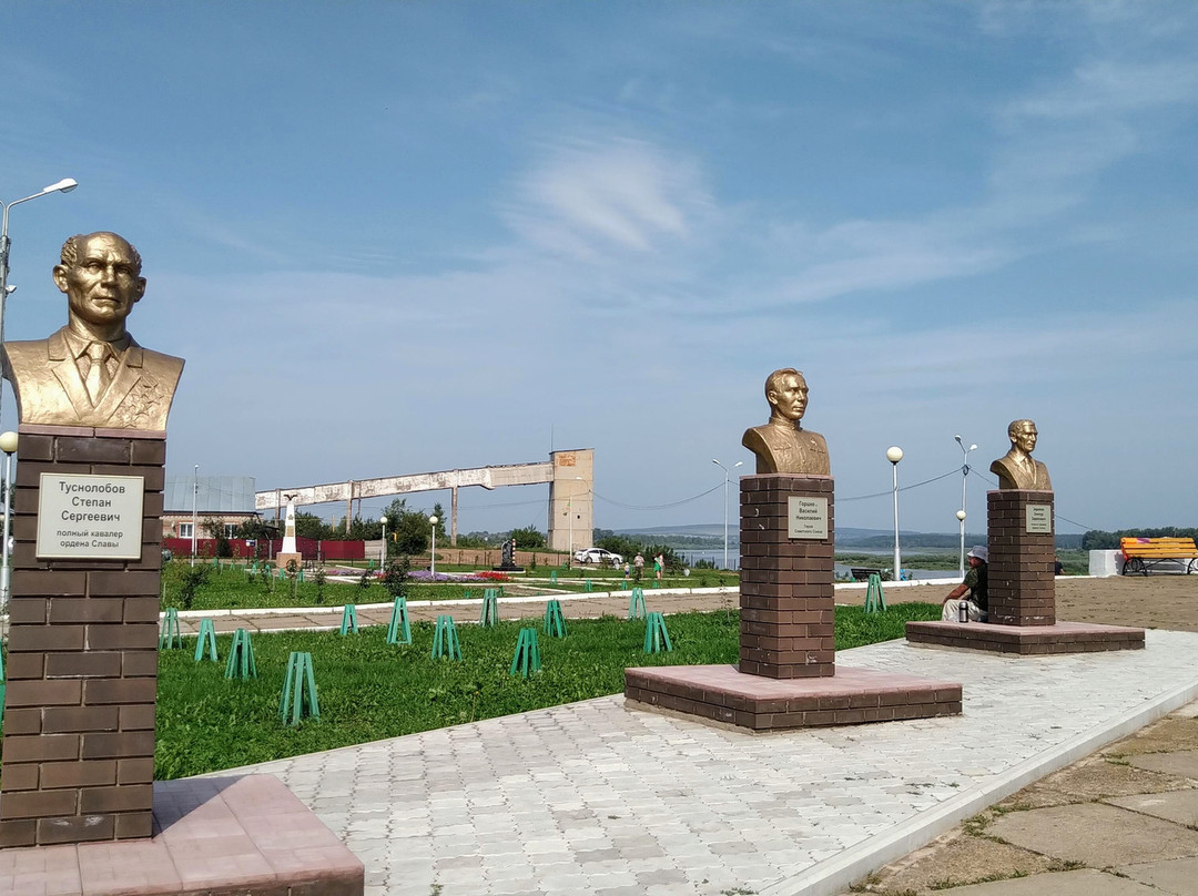 Monument to the Warriors-Dyurtyulintsy who died in the Second World War