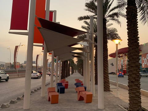 King Abdullah Road Walk-利雅德必去景点