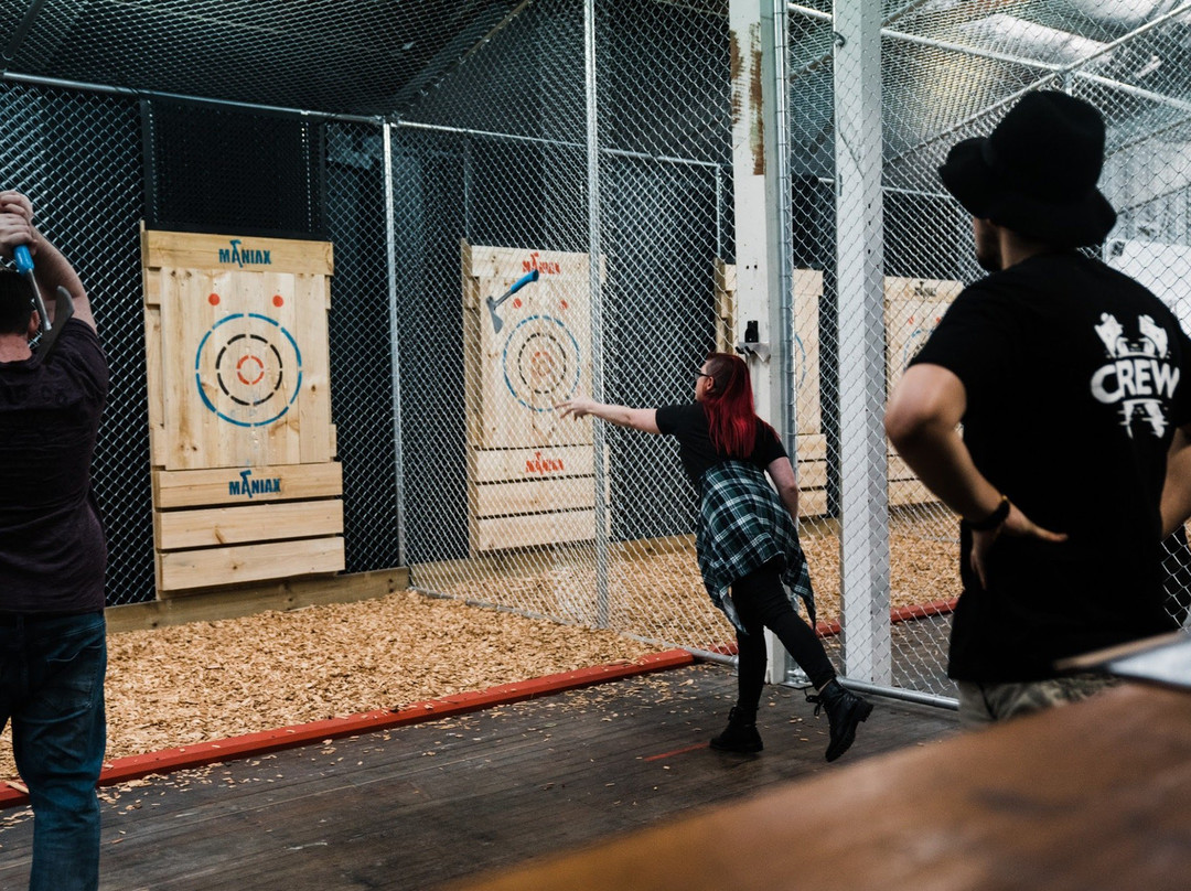 Maniax Axe Throwing - Newstead-Newstead必去景点