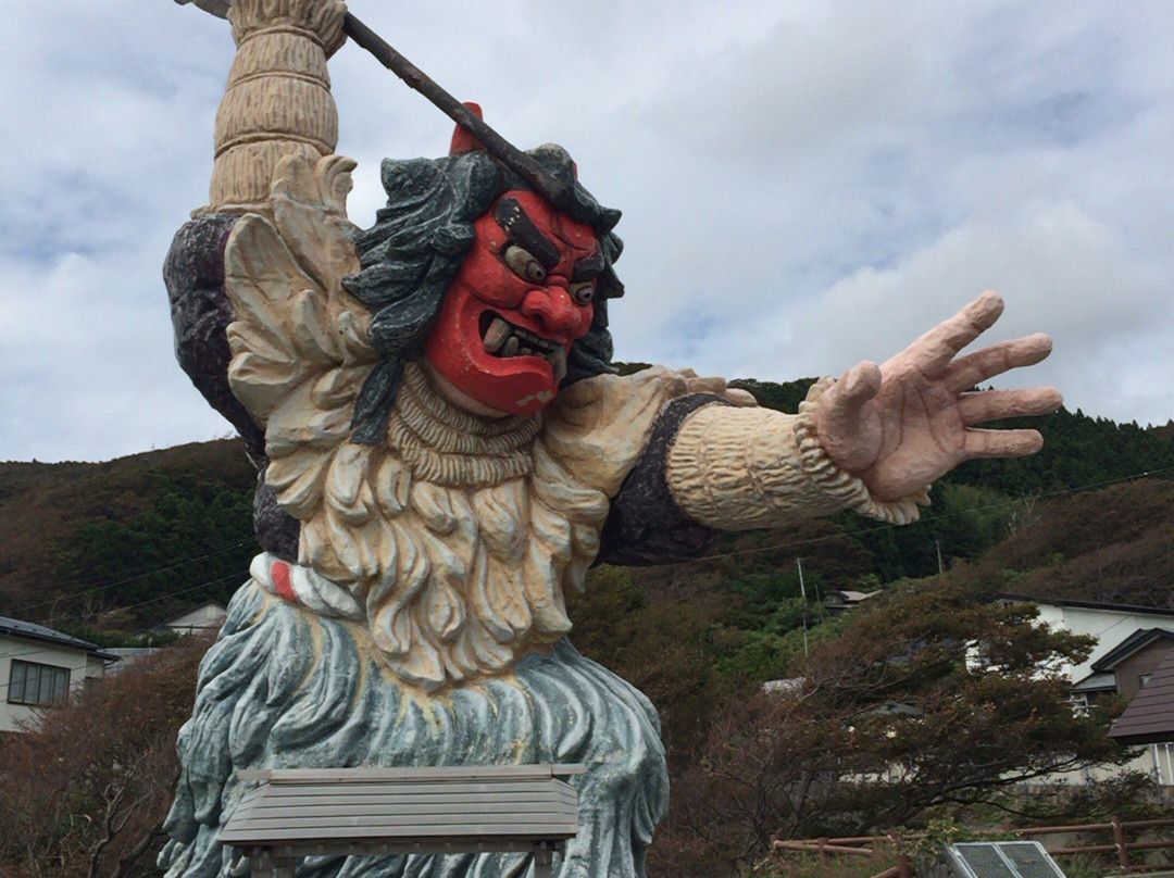 Namahage Statue in Monzen景点图片