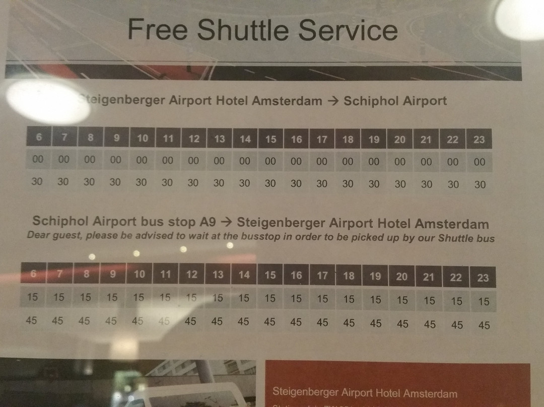 Schiphol Hotel Shuttle景点图片