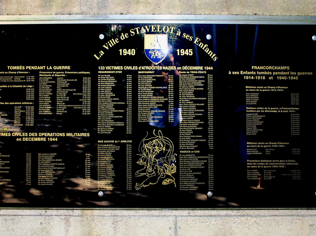 Plaques Abbey Stavelot景点图片