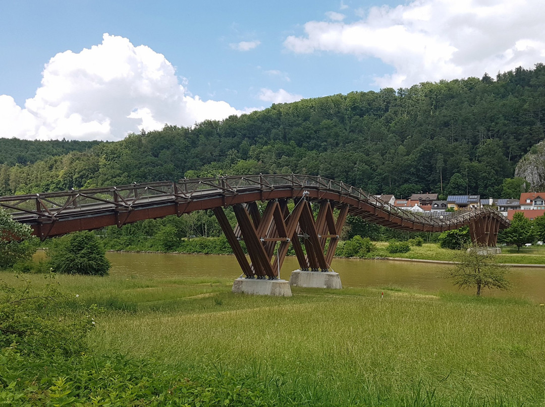 Holzbrücke Tatzlwurm景点图片