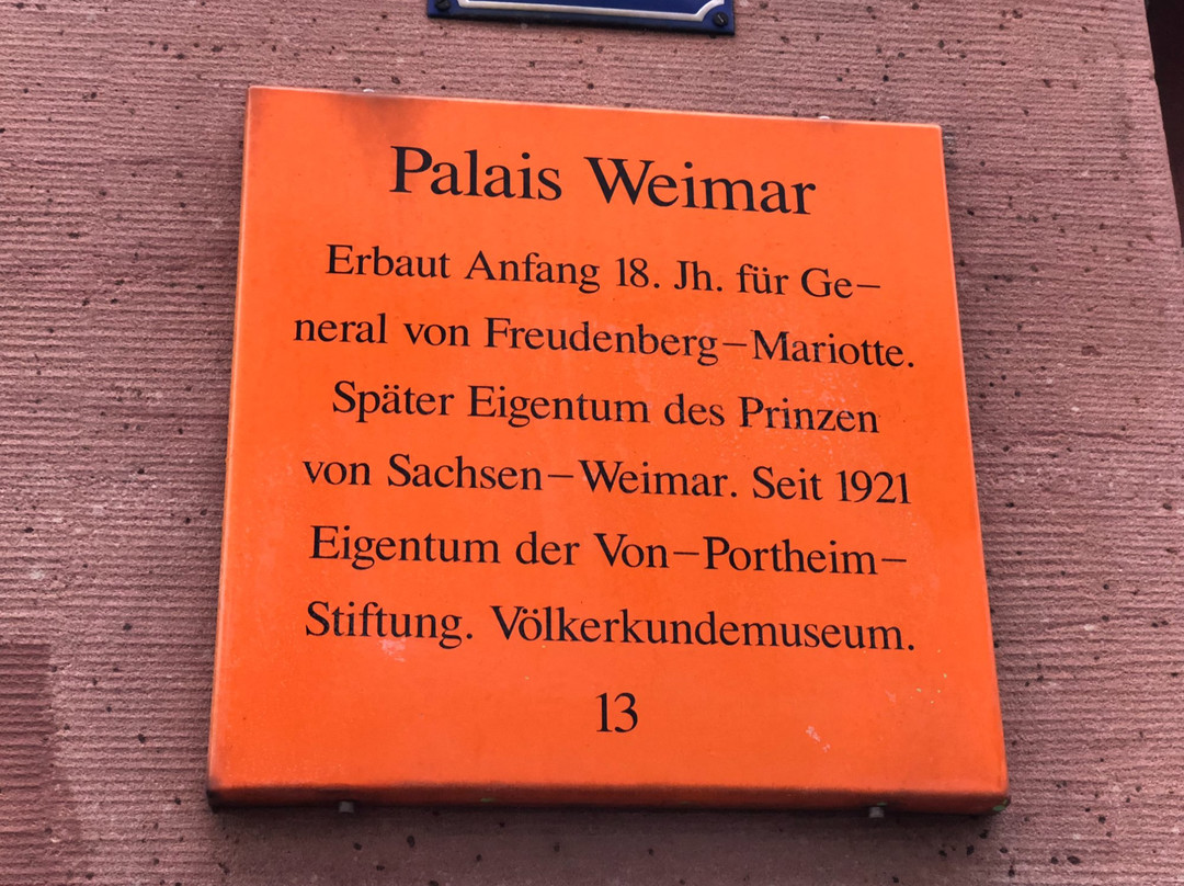 Völkerkundemuseum Heidelberg-海德尔堡必去景点