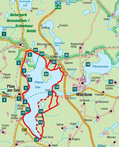 E-Bike & Fahrradverleih Plau am See景点图片
