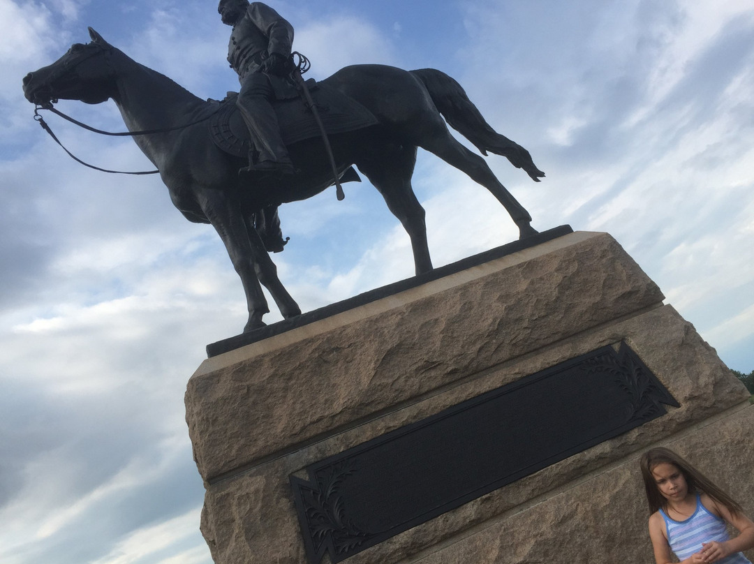 Monument to Major General George Gordon Meade-葛底斯堡必去景点