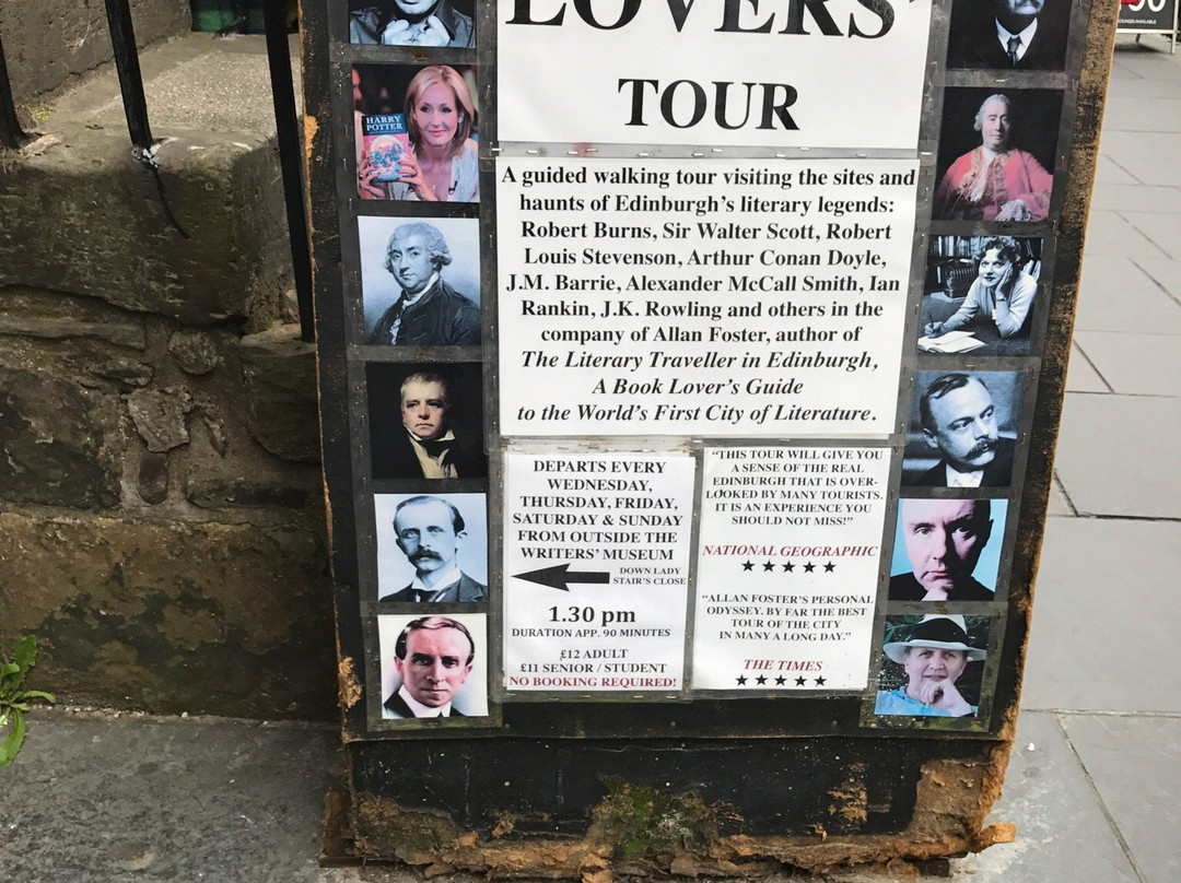 Edinburgh Book Lovers' Tour-爱丁堡必去景点