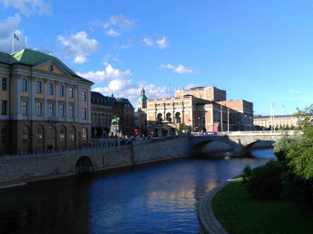 斯德哥尔摩运河景点图片