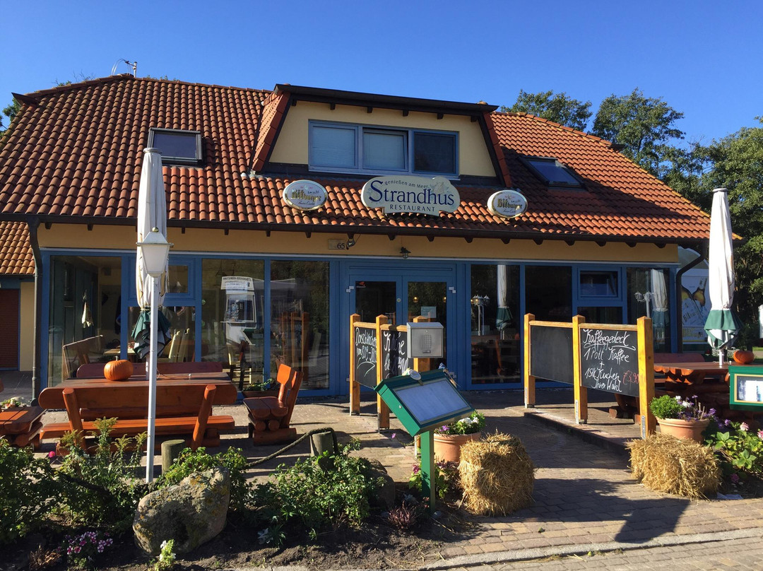 Seeheilbad Graal-Muritz餐馆和美食-Gaststatte Strandhus