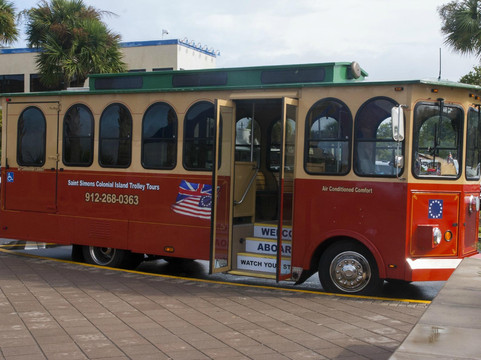 Saint Simons Colonial Island Trolley Tours-圣西蒙斯岛必去景点