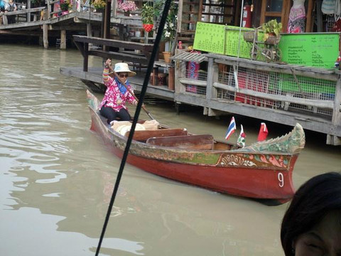 四方水上市场-芭堤雅必去景点