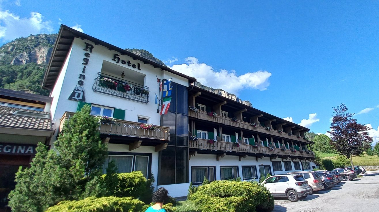 Park Hotel Regina delle Dolomiti-浴室
