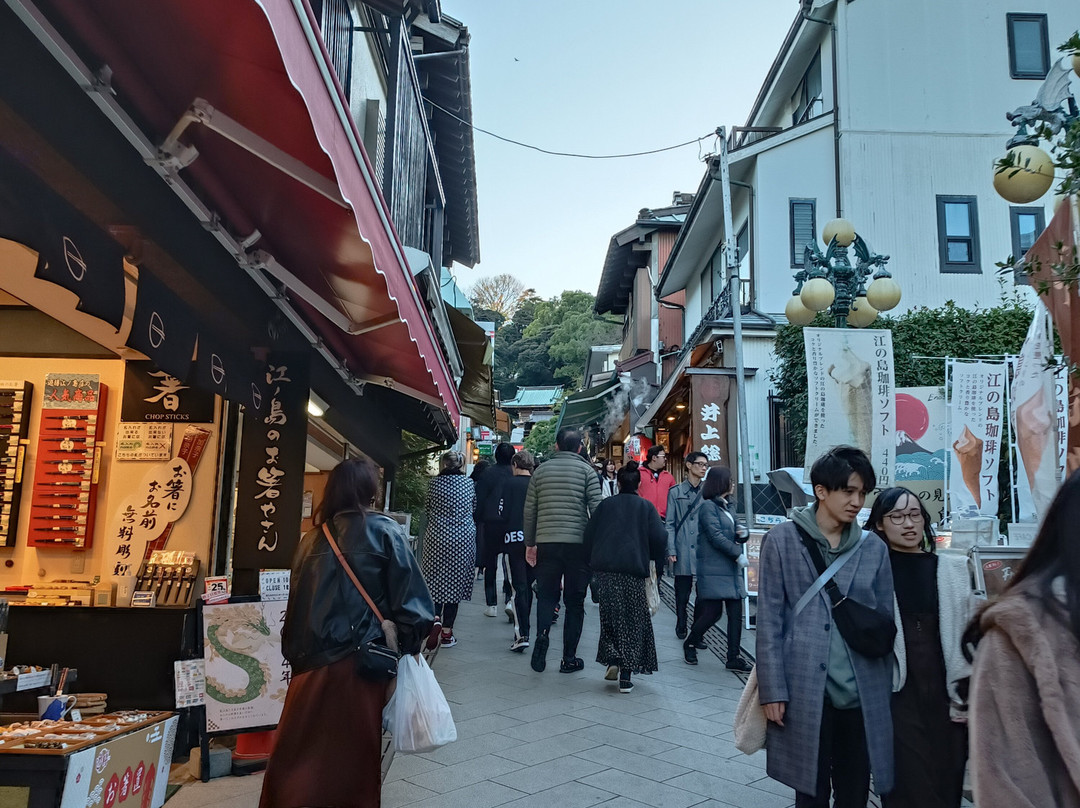 Enoshima Benzaiten Nakamisedori-藤泽市必去景点