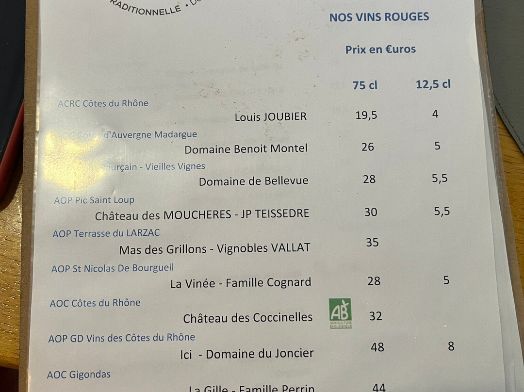 Bistro D'à Côté Mozac